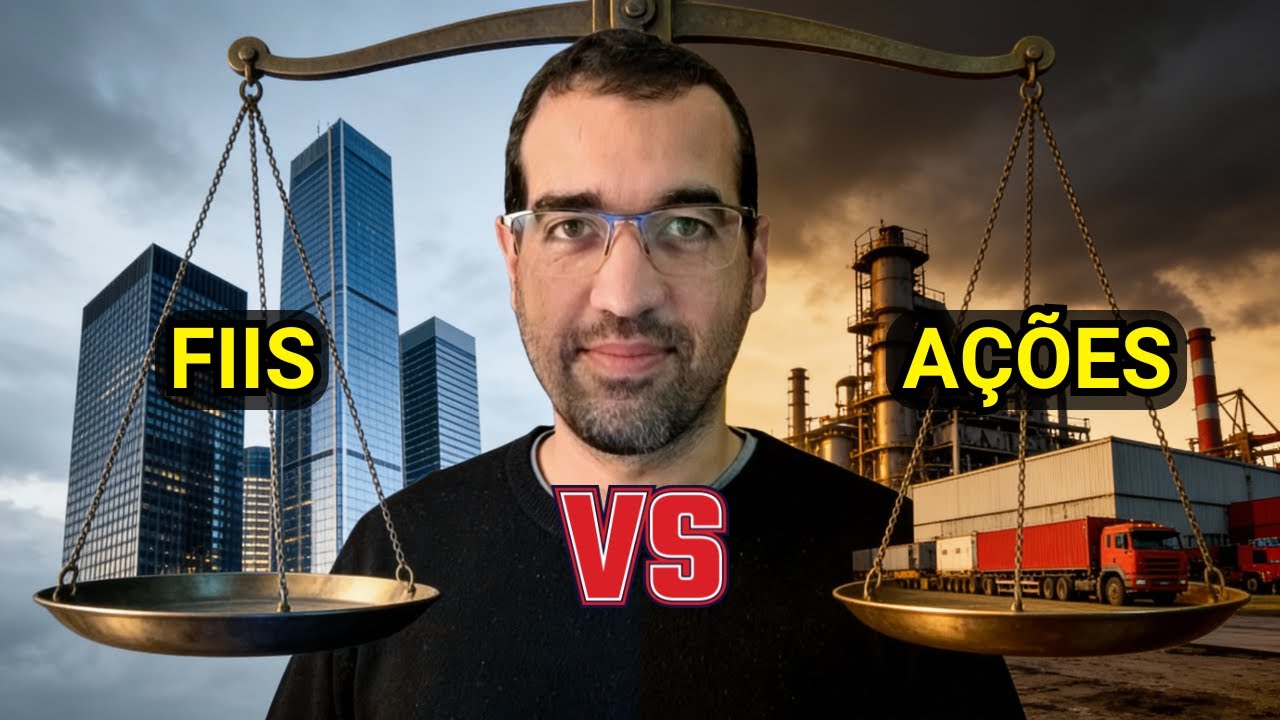 Aposentadoria com FIIs ou Ações? Testei por 20 anos | CAIO MATHIAS