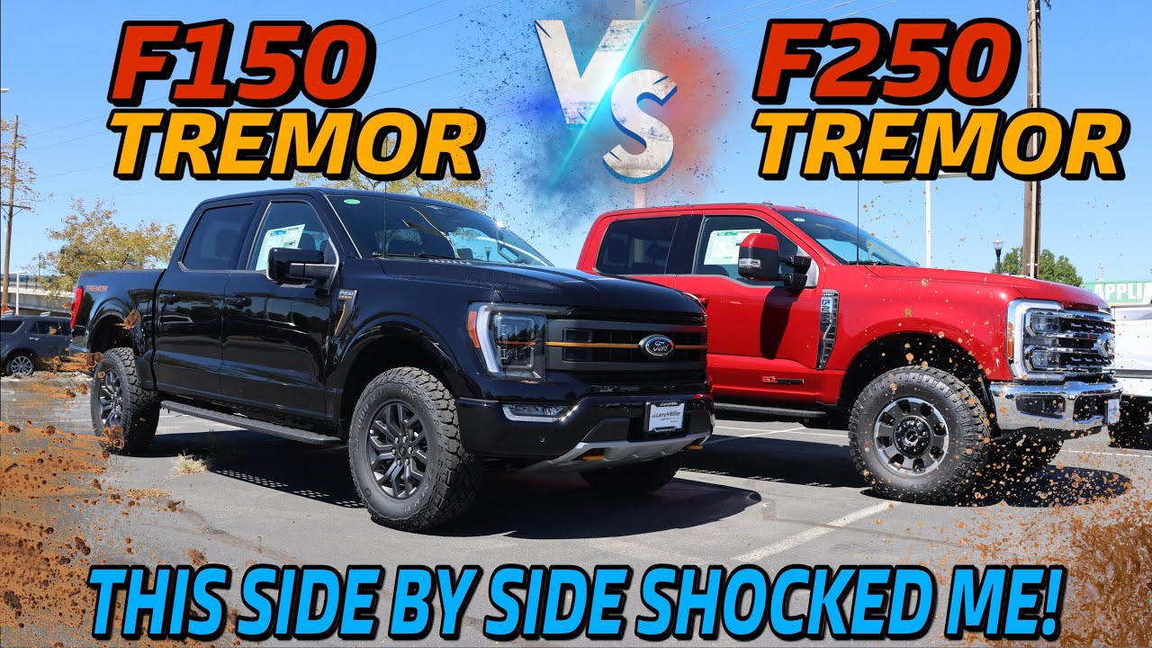 2023 Ford F250 Tremor VS F150 Tremor: Don't Buy A Ford Until You Watch This First!!!