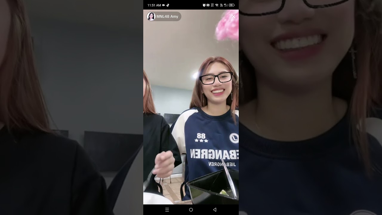 Amanda&Angge TikTok live 01/08/2025