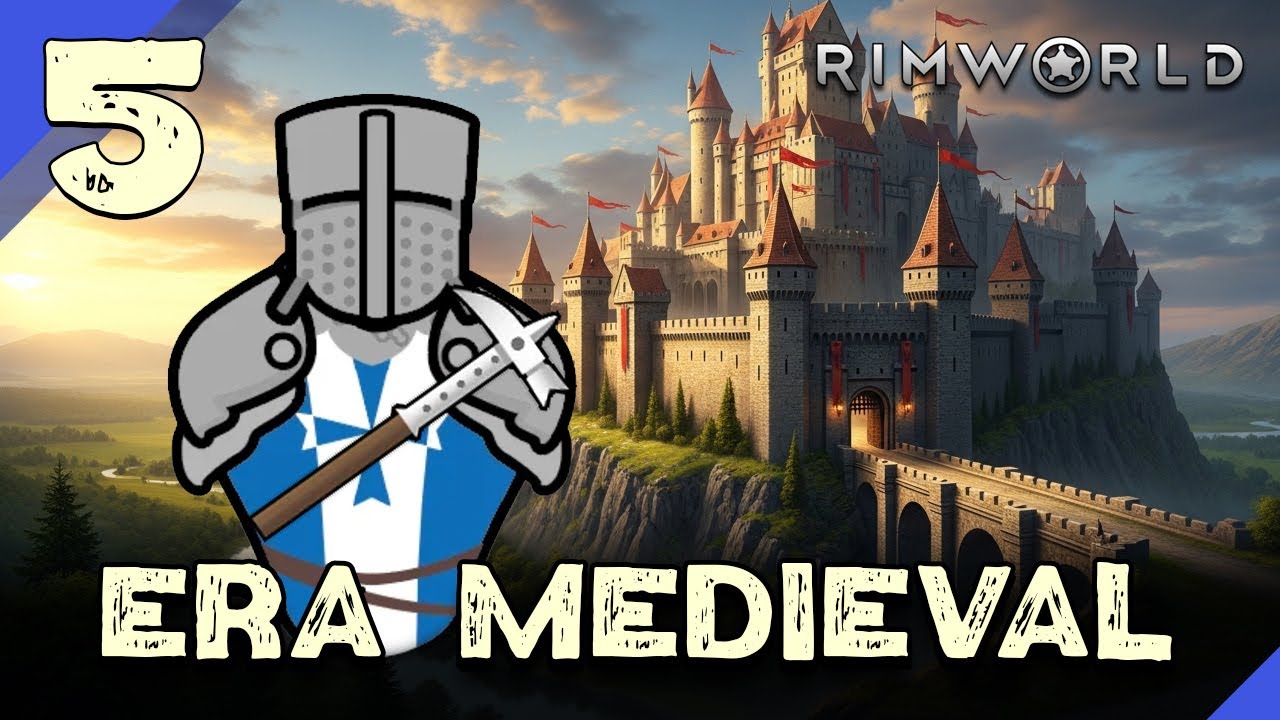 #5  Nueva Colonia - ERA MEDIEVAL | Rimworld Gameplay Español | Mods Rimworld