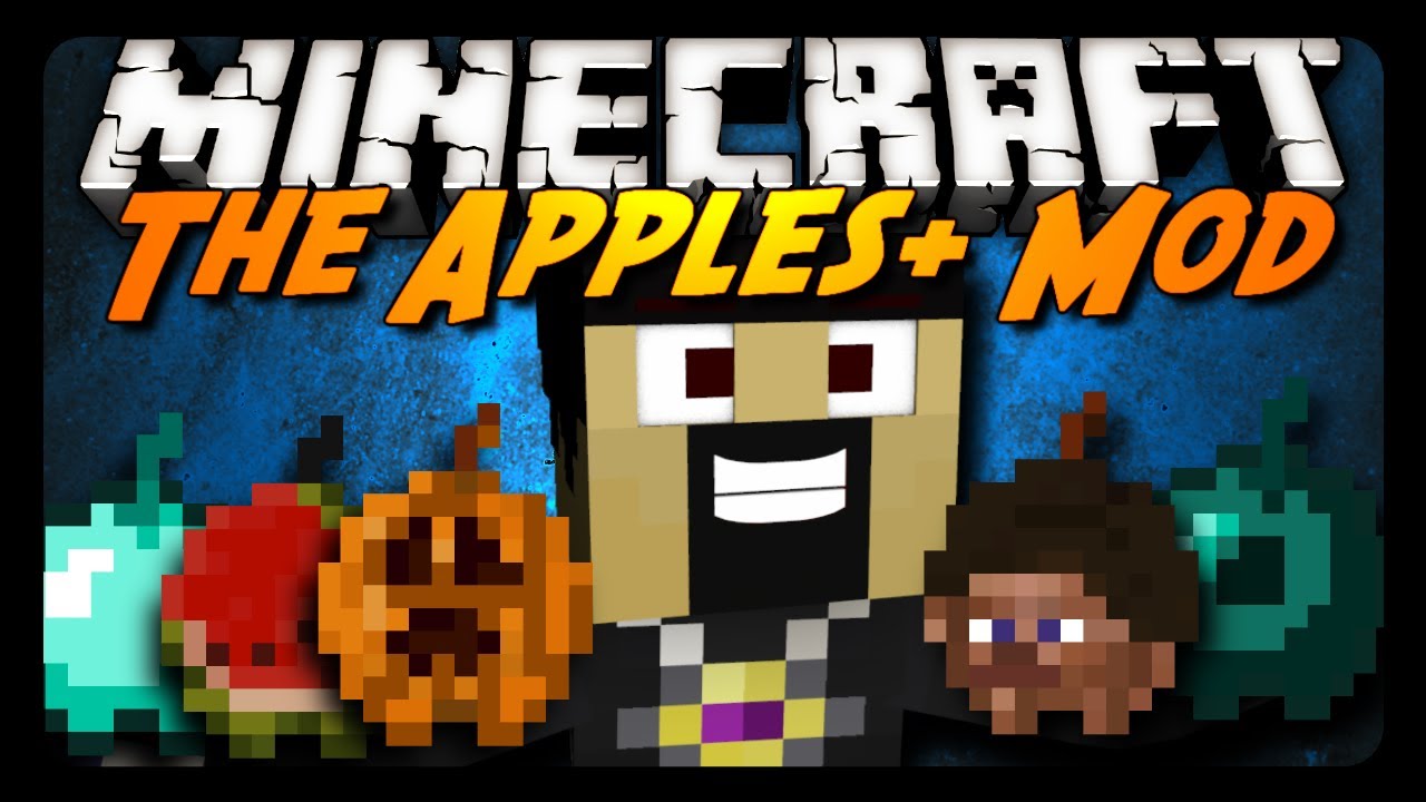 Minecraft Mod Review: THE APPLES+ MOD!