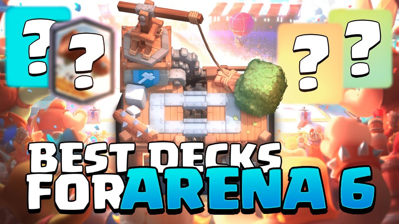 #1 BEST DECK for ARENA 6 in Clash Royale!