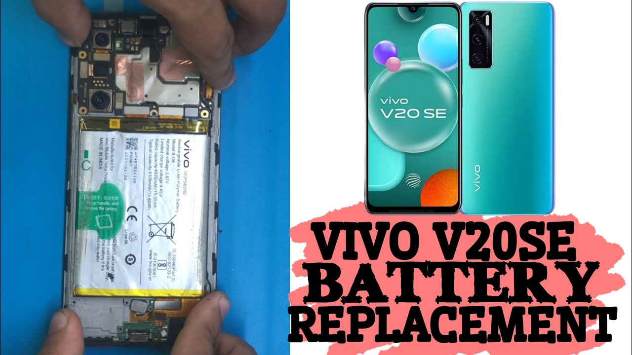 VIVO V20SE BATTERY REPLACEMENT | HOW TO CHANGE VIVO V20SE BATTERY  #new #viral ##vivo