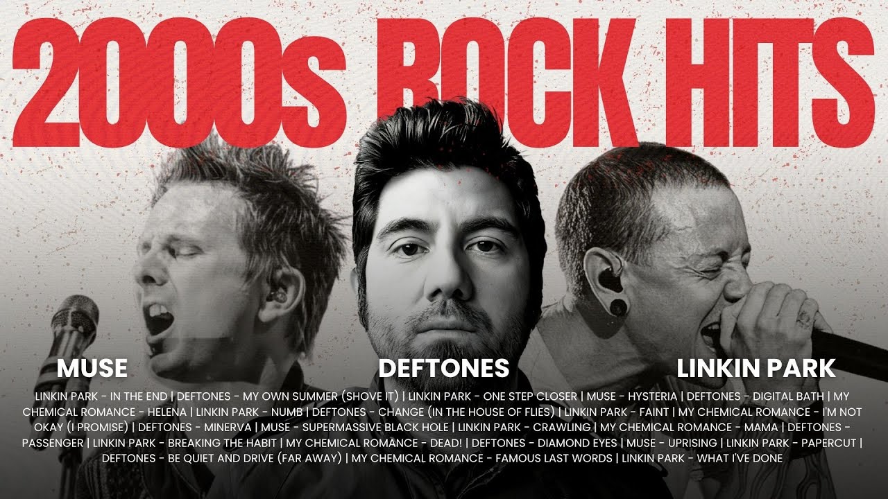 [playlist] Best 2000s Nu Metal & Alt Rock | Linkin Park, Deftones, Muse & More