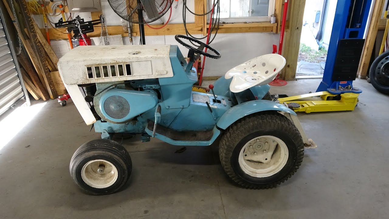 lawn tractor will not start - 1970 sears Suburban SS14 , ignition coil, fuel pump #ss14 #lawnmower