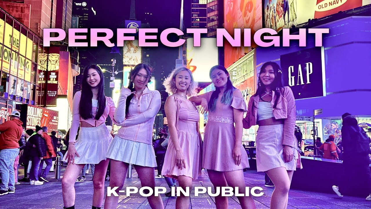 [KPOP IN PUBLIC NYC - ONE TAKE] LE SSERAFIM (르세라핌) 'Perfect Night'  | Full Dance Cover