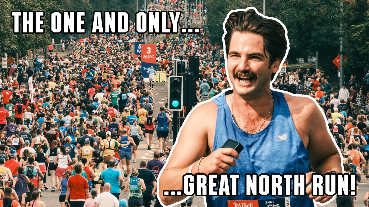 The one and only GREAT NORTH RUN! Running the World's largest half marathon! - Al Pepper Runs