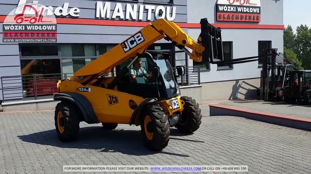 Ładowarka teleskopowa JCB 524-50 (2010) BD-4478T