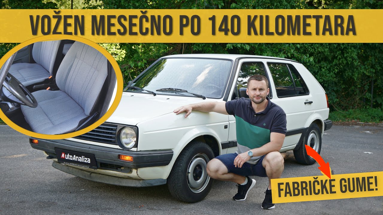 Specijal: VW Golf 2 sa 49.000 km!