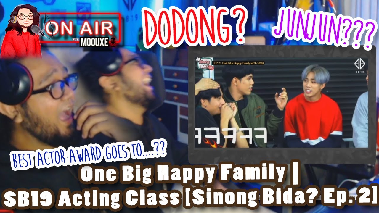 [REACTION] SINONG BIDA EP.2 - HAPPY FAMILY??? Mamamatay na ako sa KAKATAWA [On AIR w/ MOOUXE]