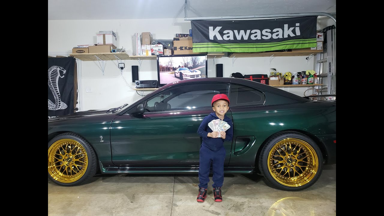 The Counterfeit Cobra,  Mystic Money, Ford's 96 iconic new DOHC 4.6 motor and controversial color!!!