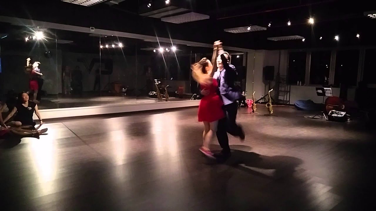 Jeongwoo & Crystal Performing Lindy Hop Choreography In Jeongwoo & Crystal Weekend 2016