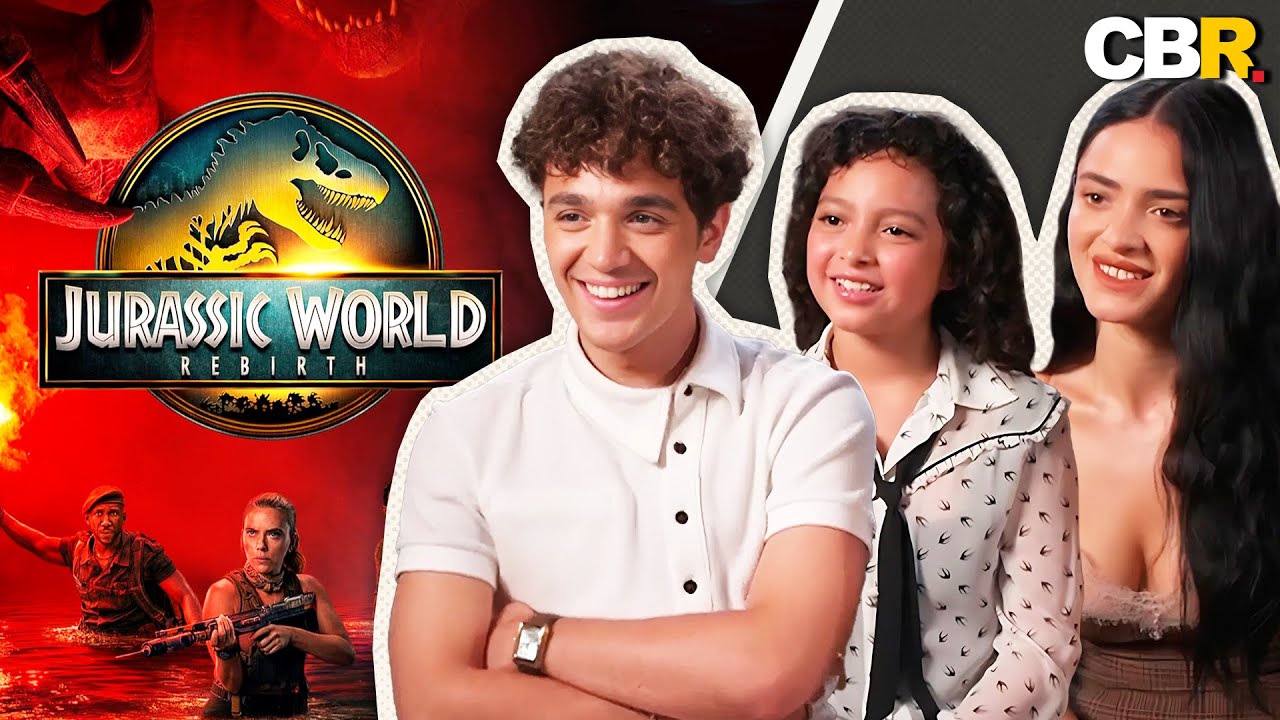 Jurassic World Rebirth Stars on T-Rex Raft Scene & Bonding With Dolores the Dino