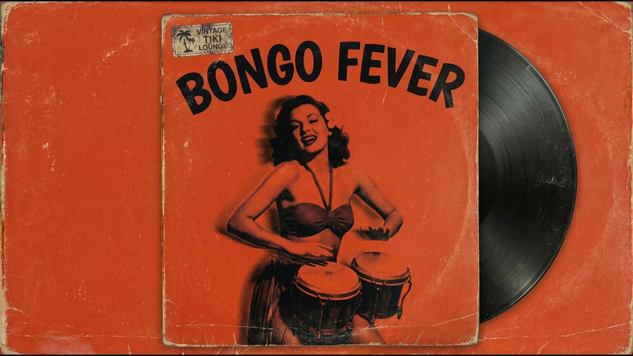 Bongo Fever - Primal Tiki Grooves & Vintage Lounge Exotica (Les Baxter, Arthur Lyman) | 1 Hour