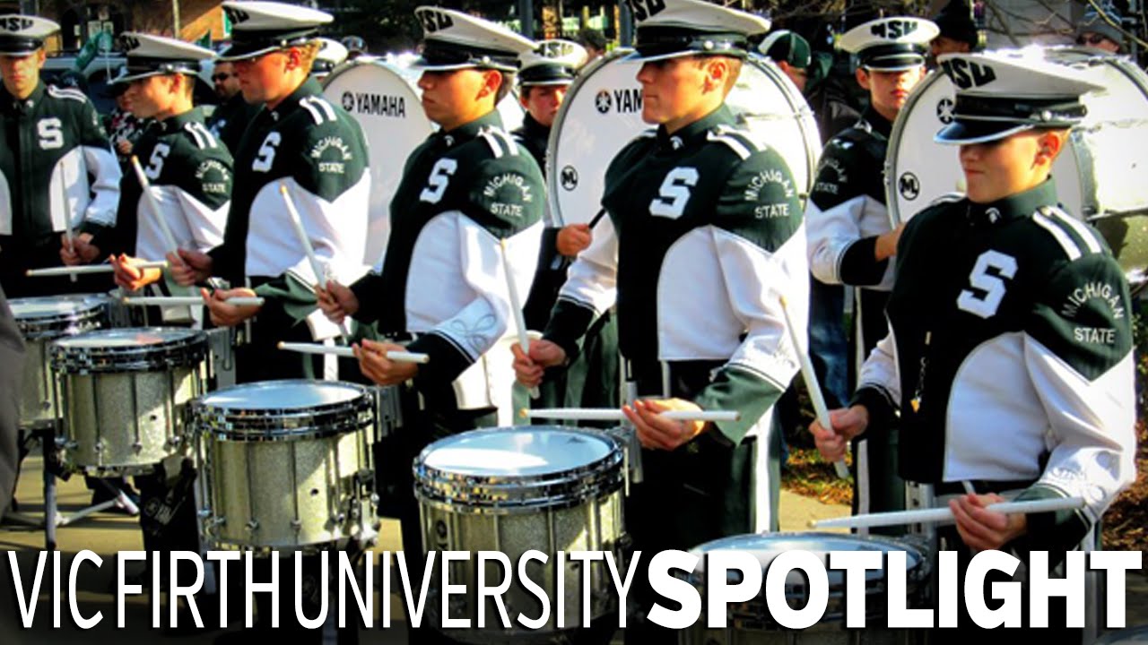 Michigan State Drumline: Vic Firth Feature