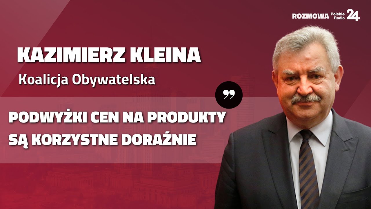 Kleina o inflacji: Nie może tak być, że środki pochodzą z emisji pieniędzy, kt&oacute;rych nie ma