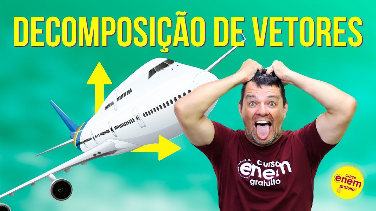 DECOMPOSIÇÃO DE VETORES | Resumo de Física para o Enem