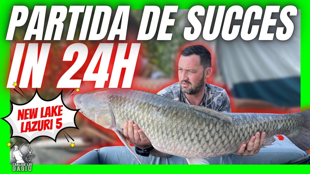 PESCUIT LA DERUTĂ - 24 H pe New Lake Lazuri 5 cu rezultate notabile