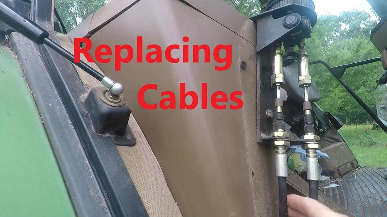 Replacing Cables on 640 John Deere Loader
