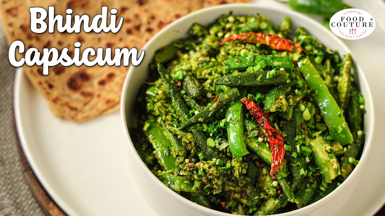 Surti Bhindi Capsicum | Winter Special Sabji | Chetna Patel Recipes |