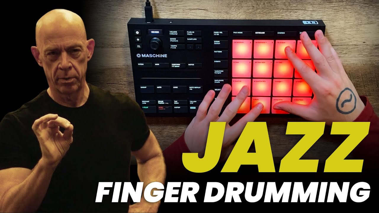 JAZZ Finger Drumming Tutorial