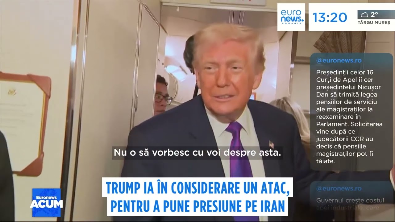 Trump ia în calcul un atac pentru a pune presiune asupra Iranului. Răspunsul Teheranului