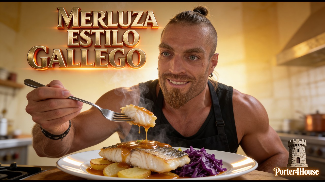 Merluza hervida al estilo gallego | Cocina simple, limpia y sin disfraz