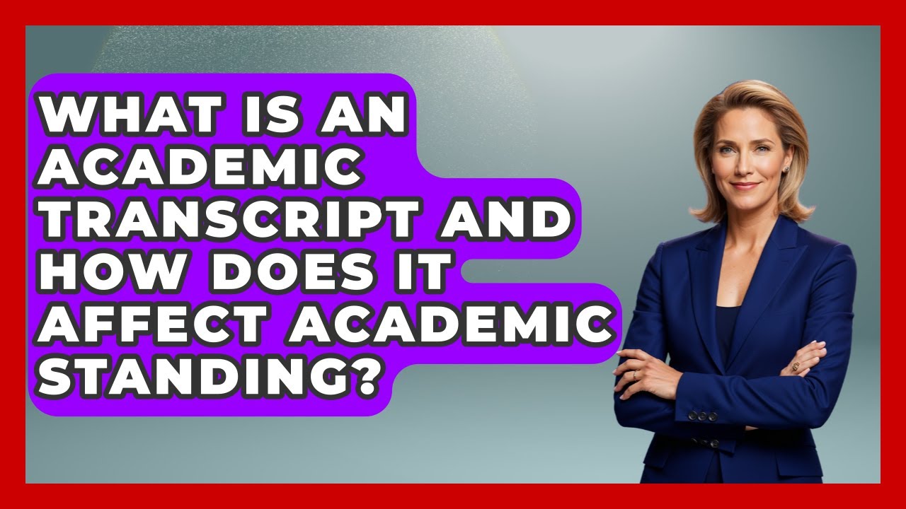 What Is An Academic Transcript And How Does It Affect Academic Standing? - The College Explorer
