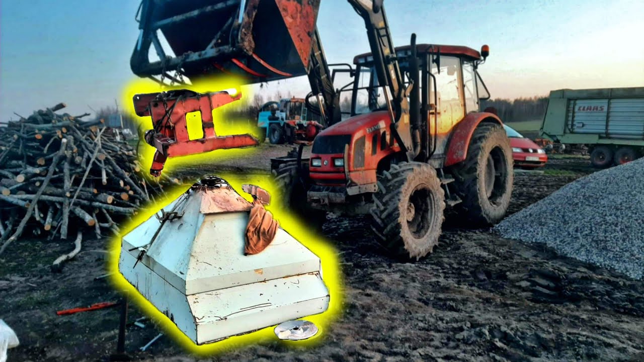 Rozsiewacz Rauch padł, naszczęscię powstał, mała naprawa rozsiewacza do nawozów