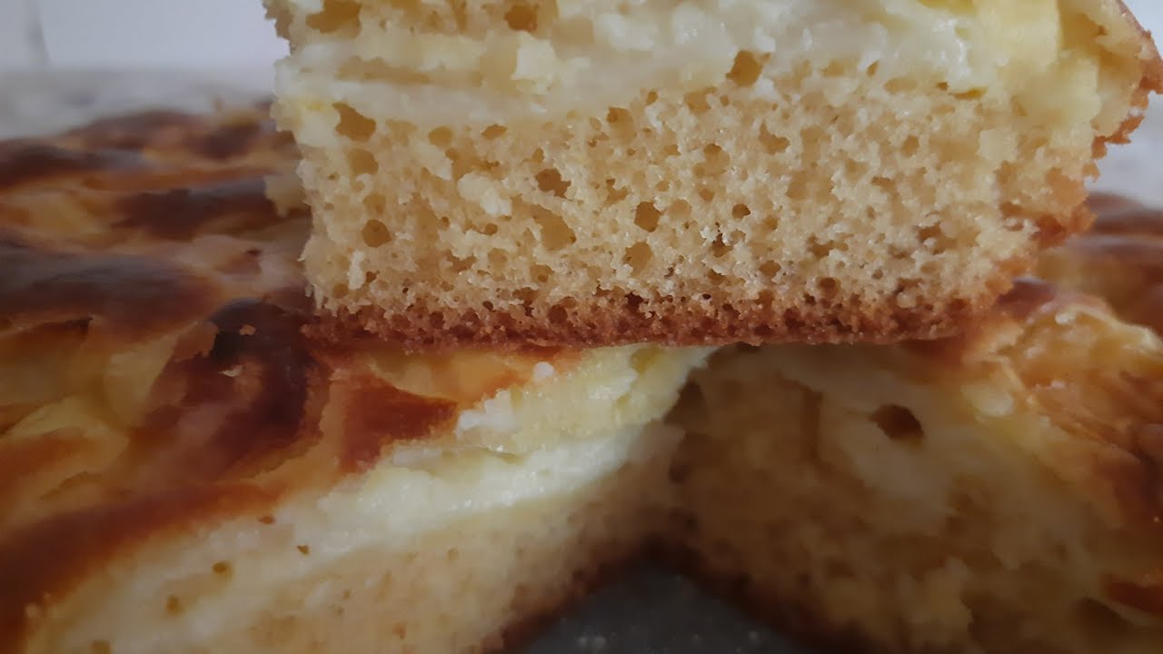 طريقة عمل كيك بالكريم باتسيير و ياغورت  طبيعي اكتر من رائعة