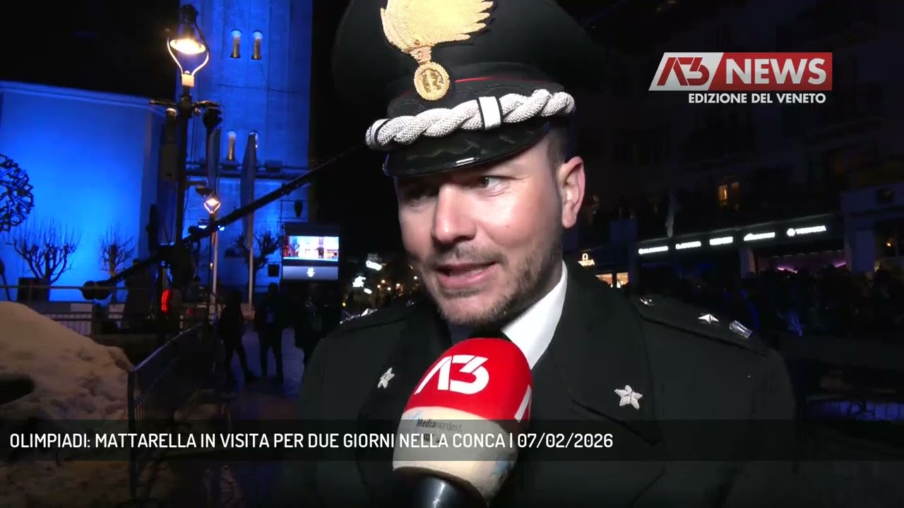 OLIMPIADI: MATTARELLA IN VISITA PER DUE GIORNI NELLA CONCA | 07/02/2026