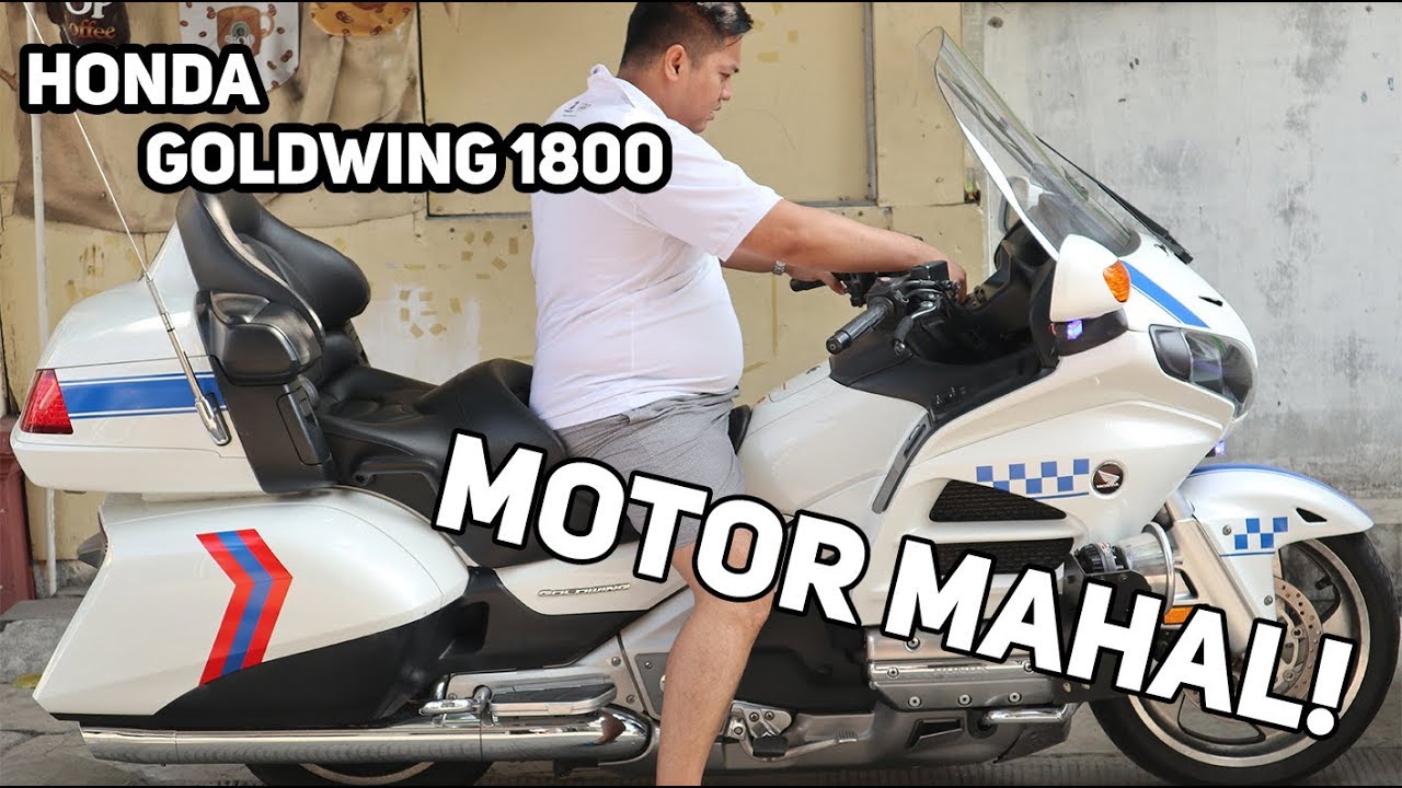 HONDA GOLDWING 1800 ,Motor mewah pengawal Presiden! Fiturnya banyak banget!