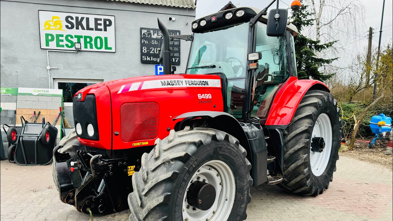 MASSEY FERGUSON 6499 Dynashift,230KM,2005r, mechaniczna skrzynia, silnik SISU, prezentacja *PESTROL*