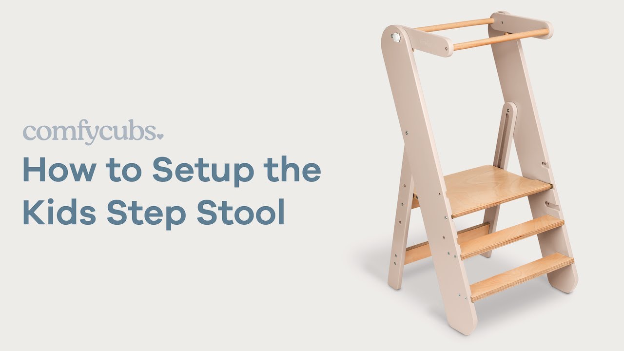 Easy Setup Guide: Comfy Cubs Kids Step Stool (Ages 3 and Up)