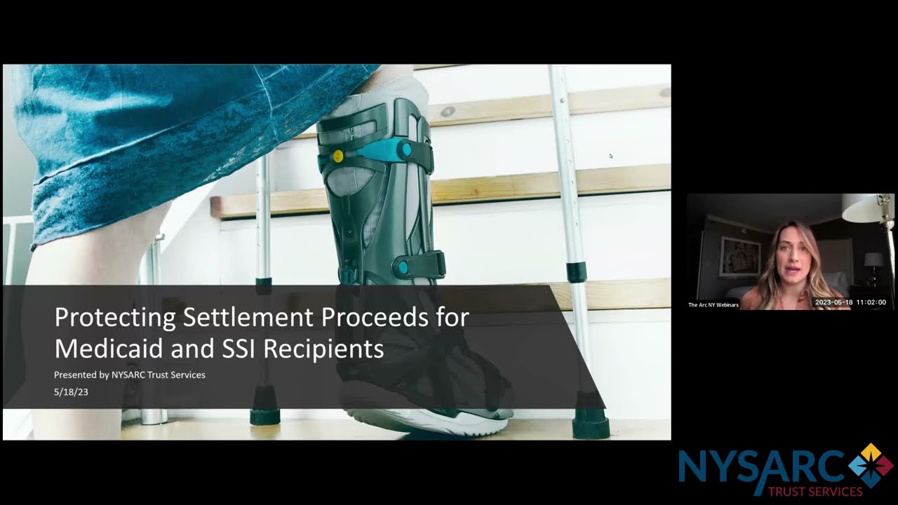 Protecting Settlement Proceeds for Medicaid and SSI Recipients