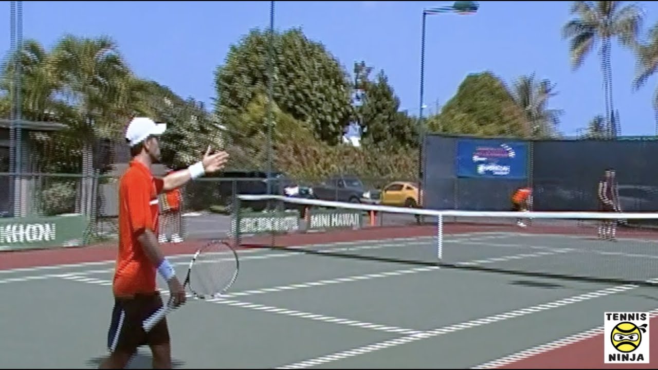 Leo Rosenberg vs. Bobby Reynolds R1 HIGHLIGHTS - Honolulu Challenger 2012