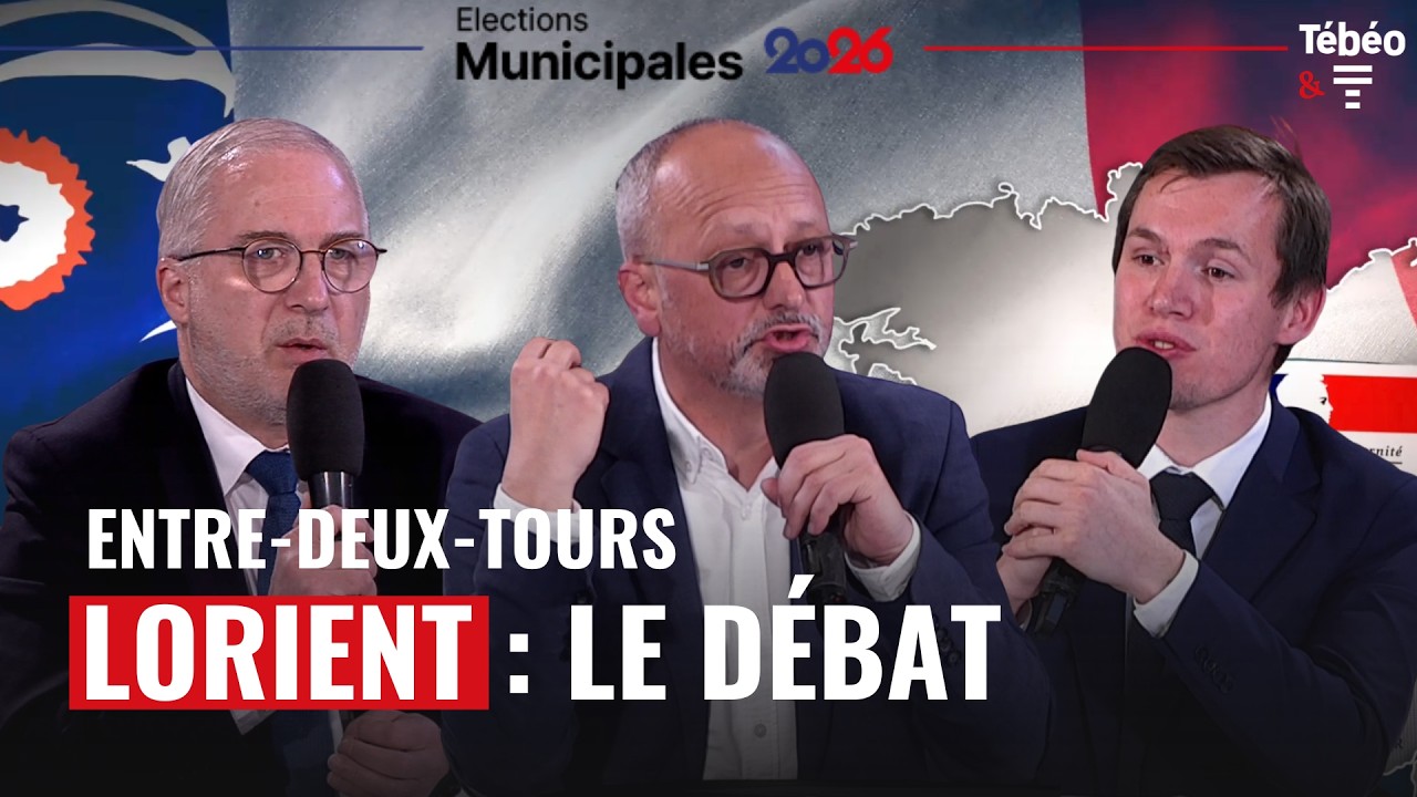 🔴 DÉBAT MUNICIPALES LORIENT 2026  : le face-à-face du second tour !