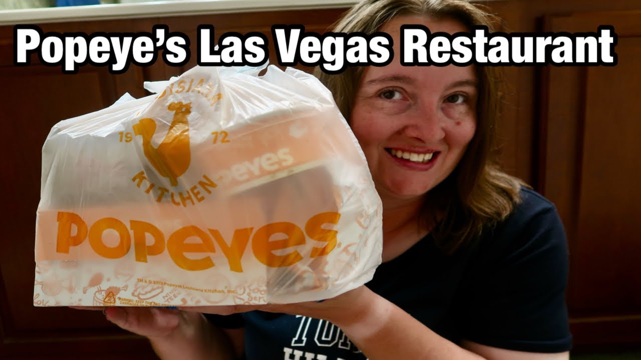 POPEYES LOUISIANA KITCHEN LAS VEGAS NEVADA BUILD YOUR OWN BUNDLE?!