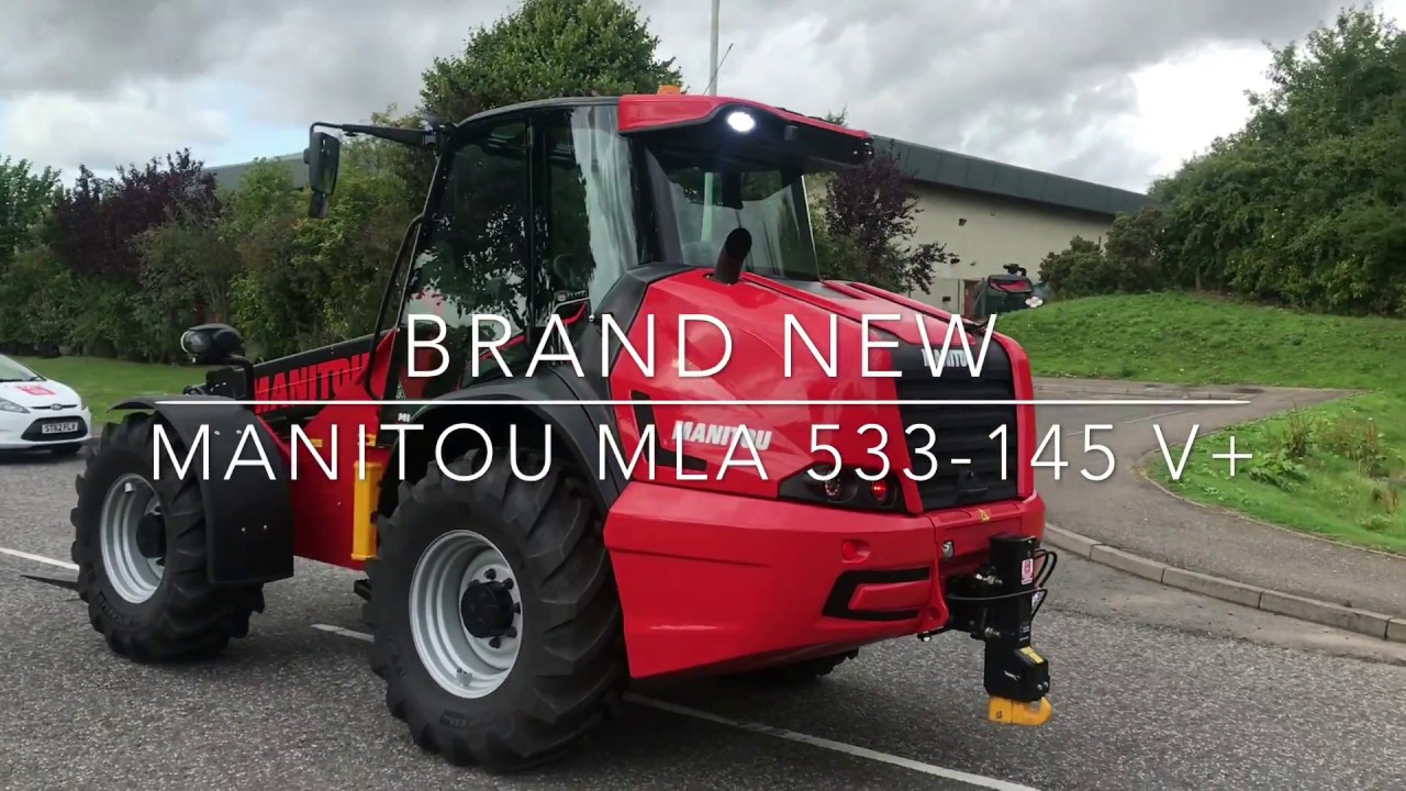 Manitou MLA 533-145 V+ Walkaround *currently in stock*