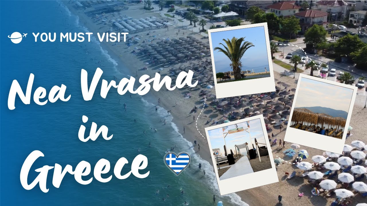 You must visit Nea Vrasna in Greece 🌊#neavrasna #asprovalta
