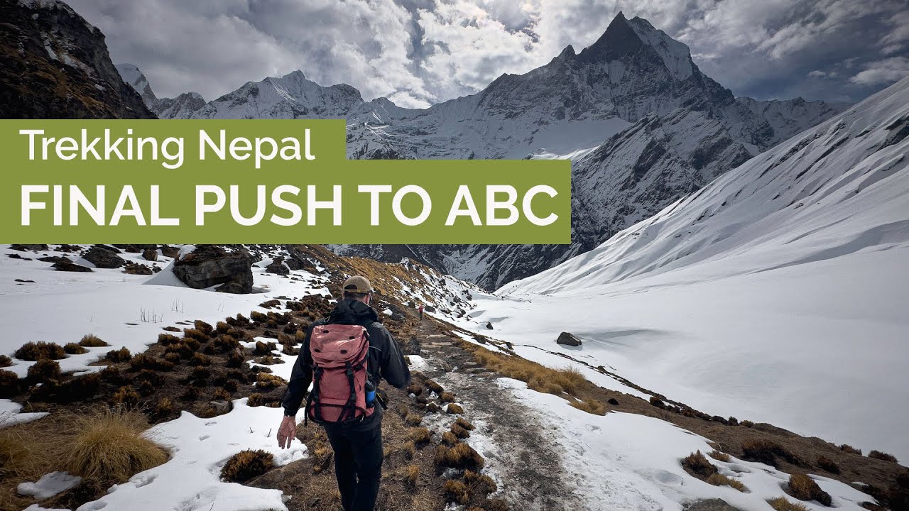 The final push to ABC | Trekking Nepal