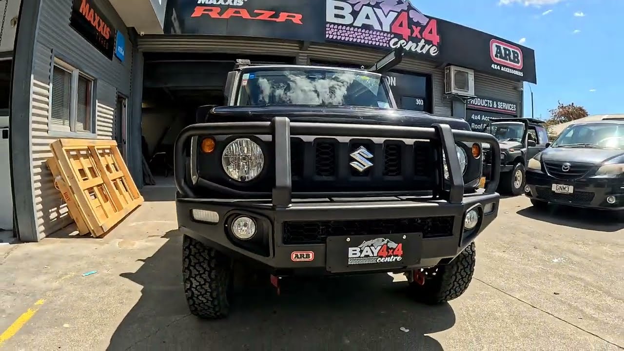 ARB Bullbar fitment onto Suzuki Jimny