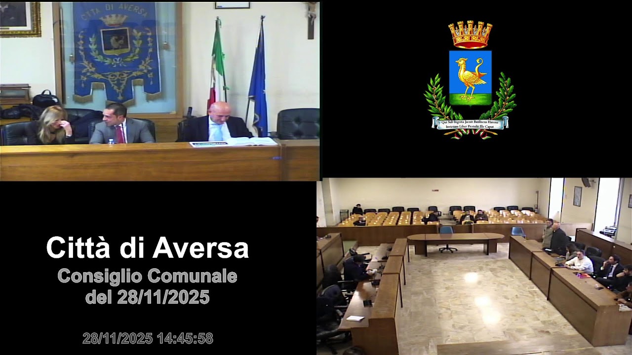 Consiglio Comunale del 28/11/2025