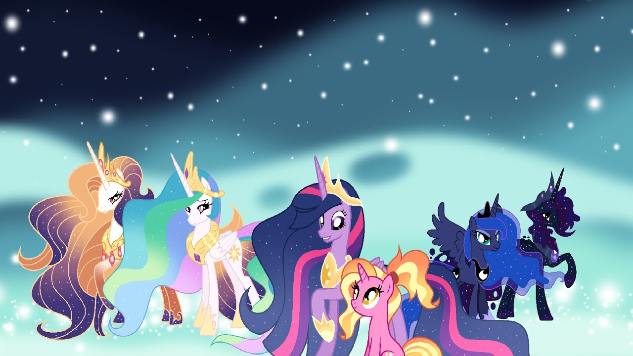 MLP All Equestria Rulers ( SpeedPaint )