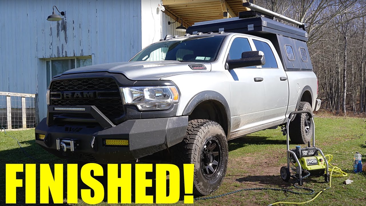 Мой ОГРОМНЫЙ кемпер Overland Truck Camper готов! ПОЛНЫЙ ОПРОС!!!