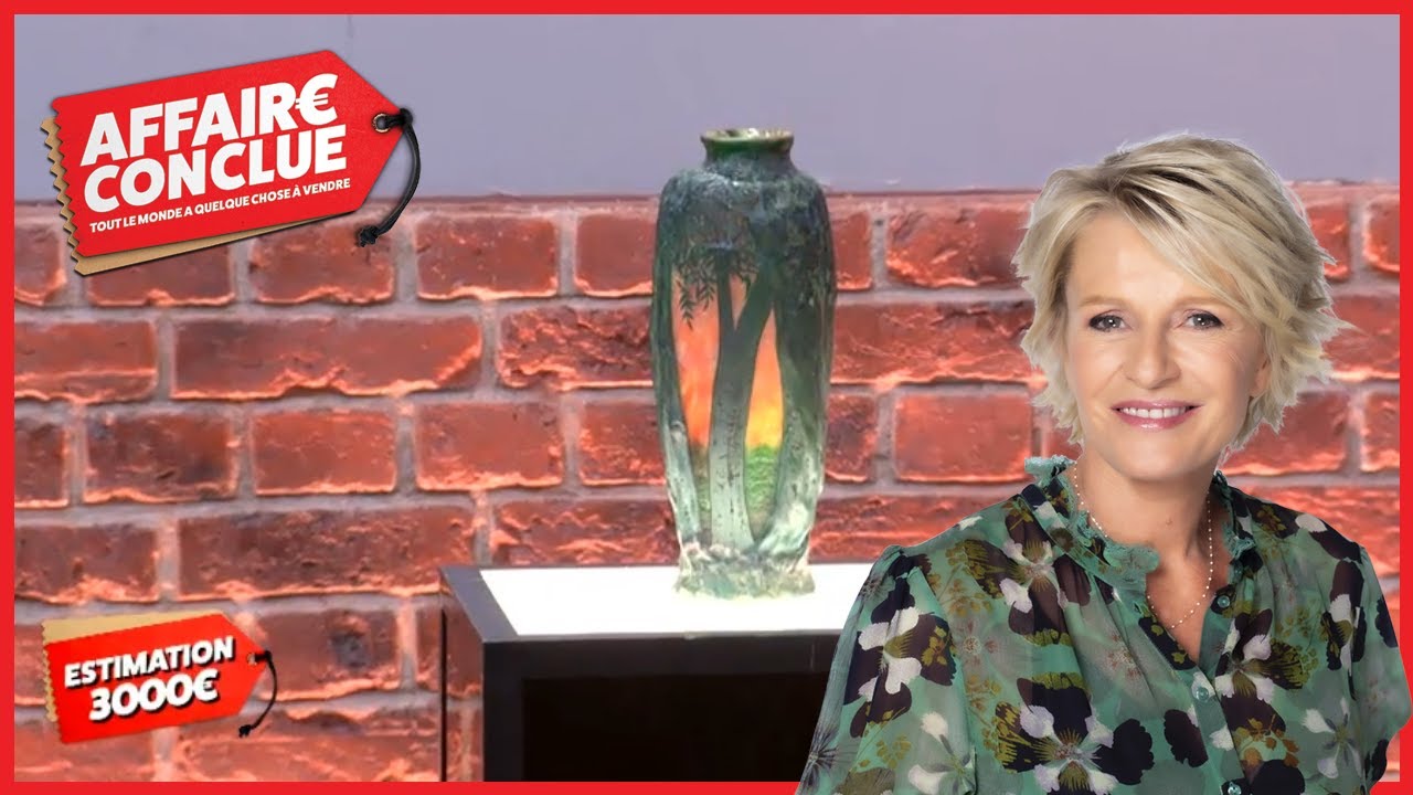 Un vase Daum très rare dans la salle des ventes -  Affaire conclue
