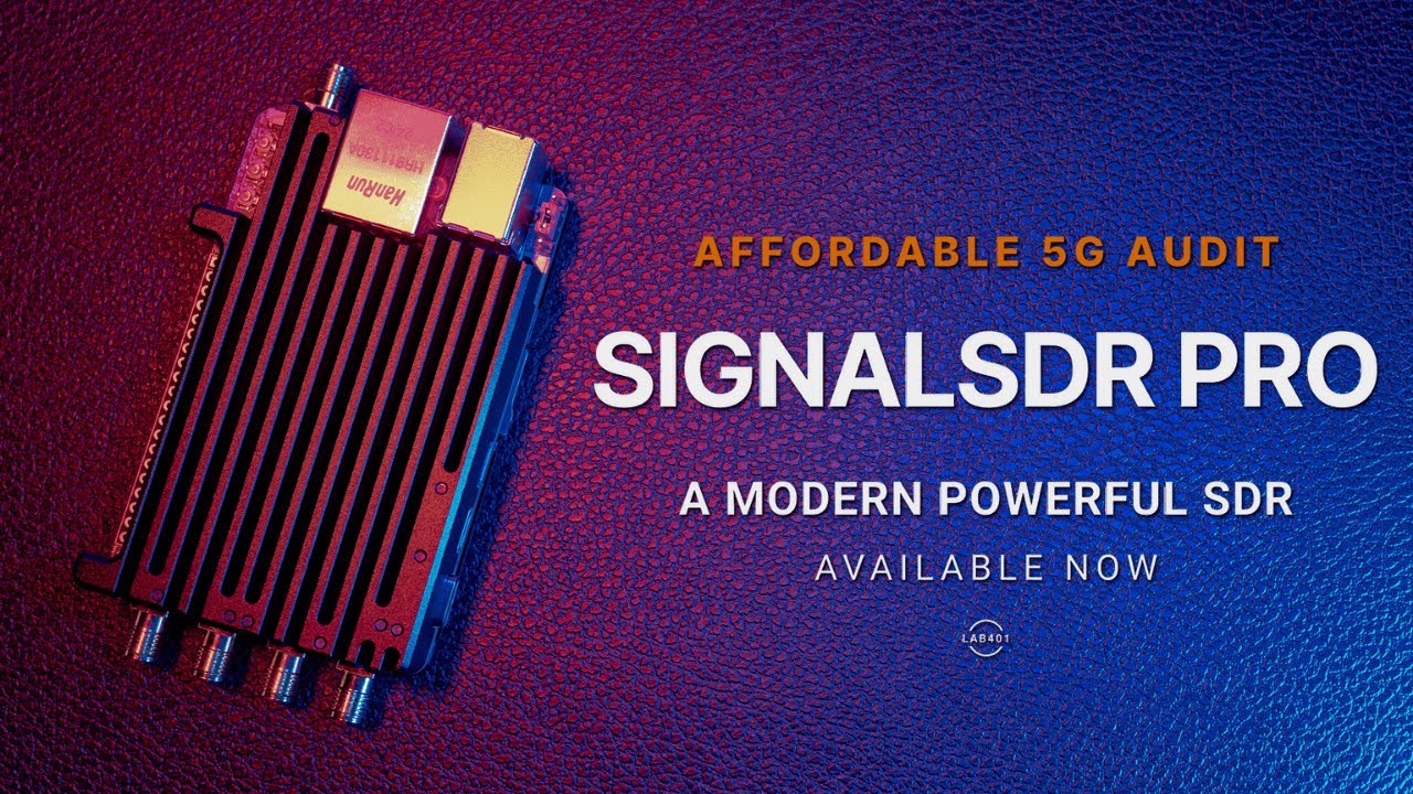 SignalSDR Pro: Portable Power for 5G Audits with the right price.