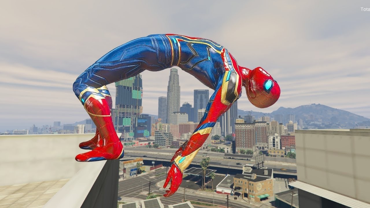 Spiderman Gameplay Funny Fails in GTA 5 Physcis Showcase the Best Ragdolls Compilation #16