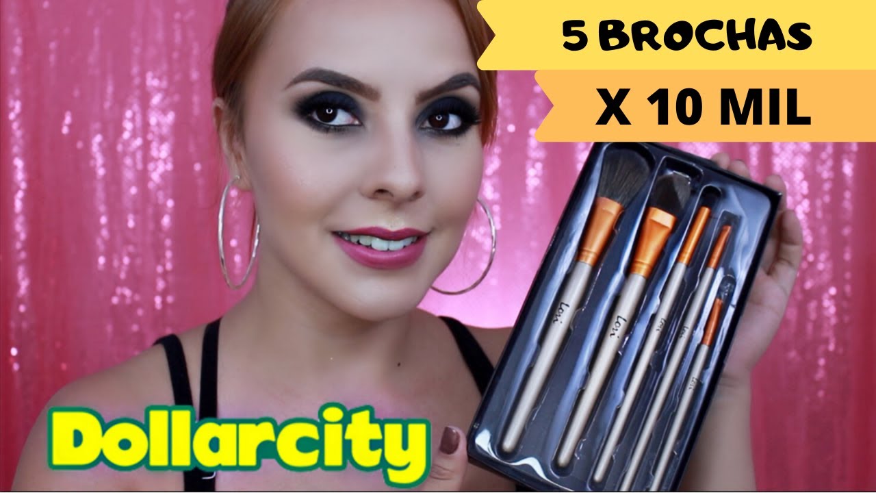 PROBADO NUEVAS BROCHAS DEL DOLLARCITY |Karomakeup|