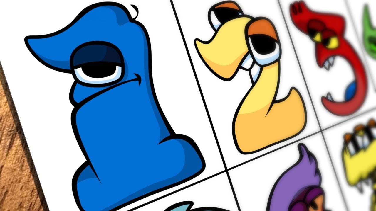 Drawing New Number Lore 4 to 8 / How to draw Number Lore